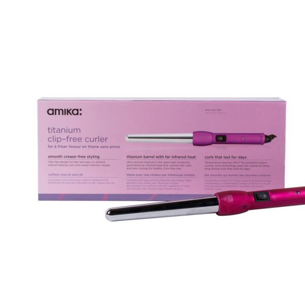 Amika Titanium Clip Free Curler