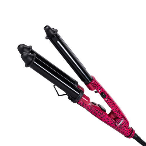 Juicy Hot Pink Cheetah Tourmaline Crimper