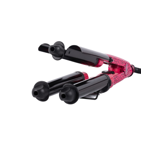 Juicy Hot Pink Cheetah Tourmaline Crimper